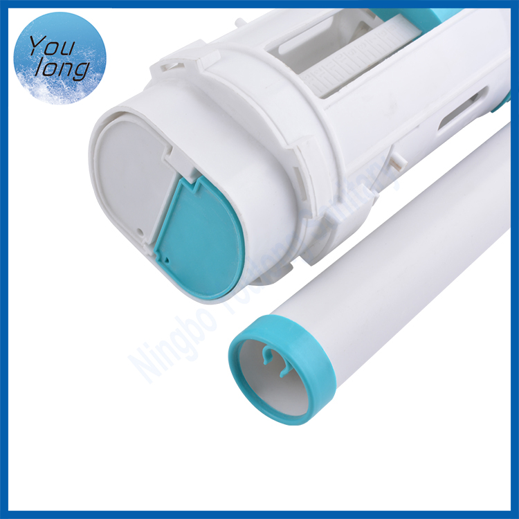 Hot Selling ABS Bathroom Toilet Tank Fittings Water-Saving Dual Flush Valve for Wc Toilet
