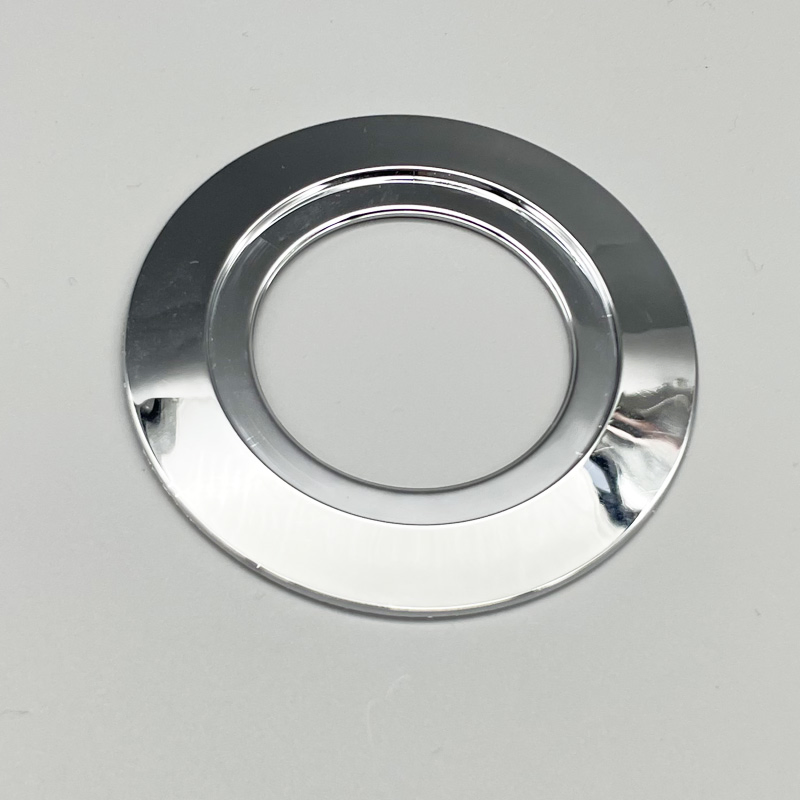 38mm to 48mm 58mm Toilet Flush Button Decorated Chrome Cicle Toilet Accessories