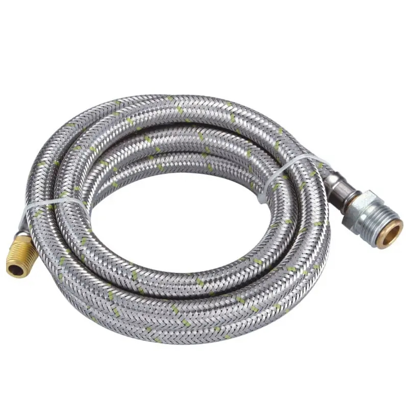 Home Natural Gas Hose with Stainless Steel Wire Braiding