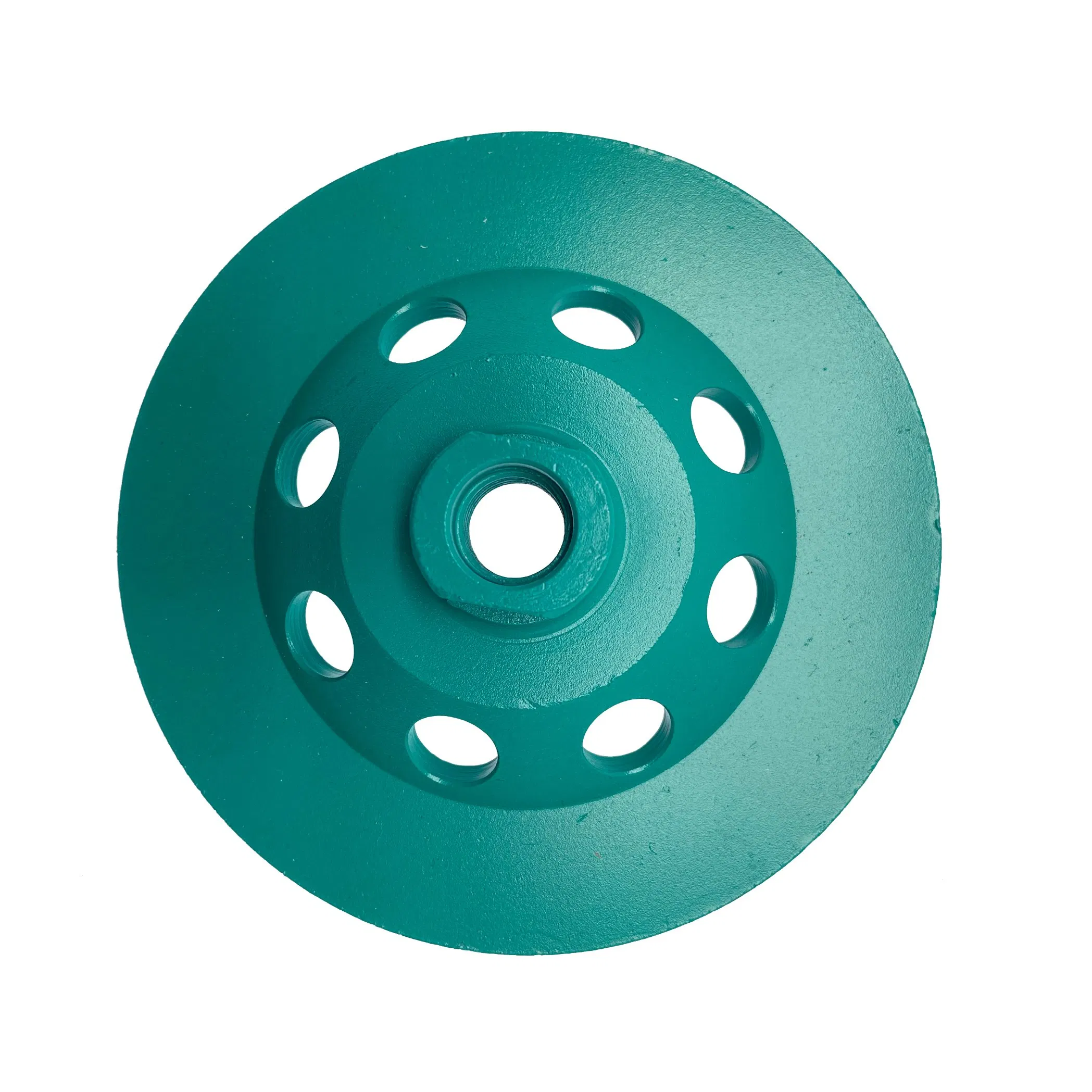 Silver Brazed 4.5inch 115*20*5*25*M14 Thread Turbo Diamond Grinding Cup Wheel Disc for Concrete, Stone