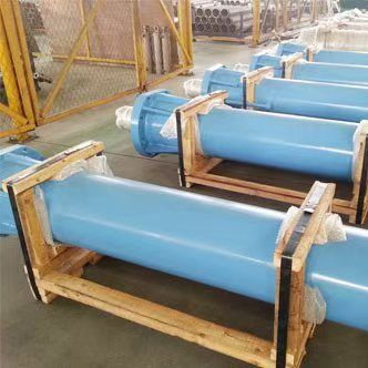 Гидравлический цилиндр для строительной техники