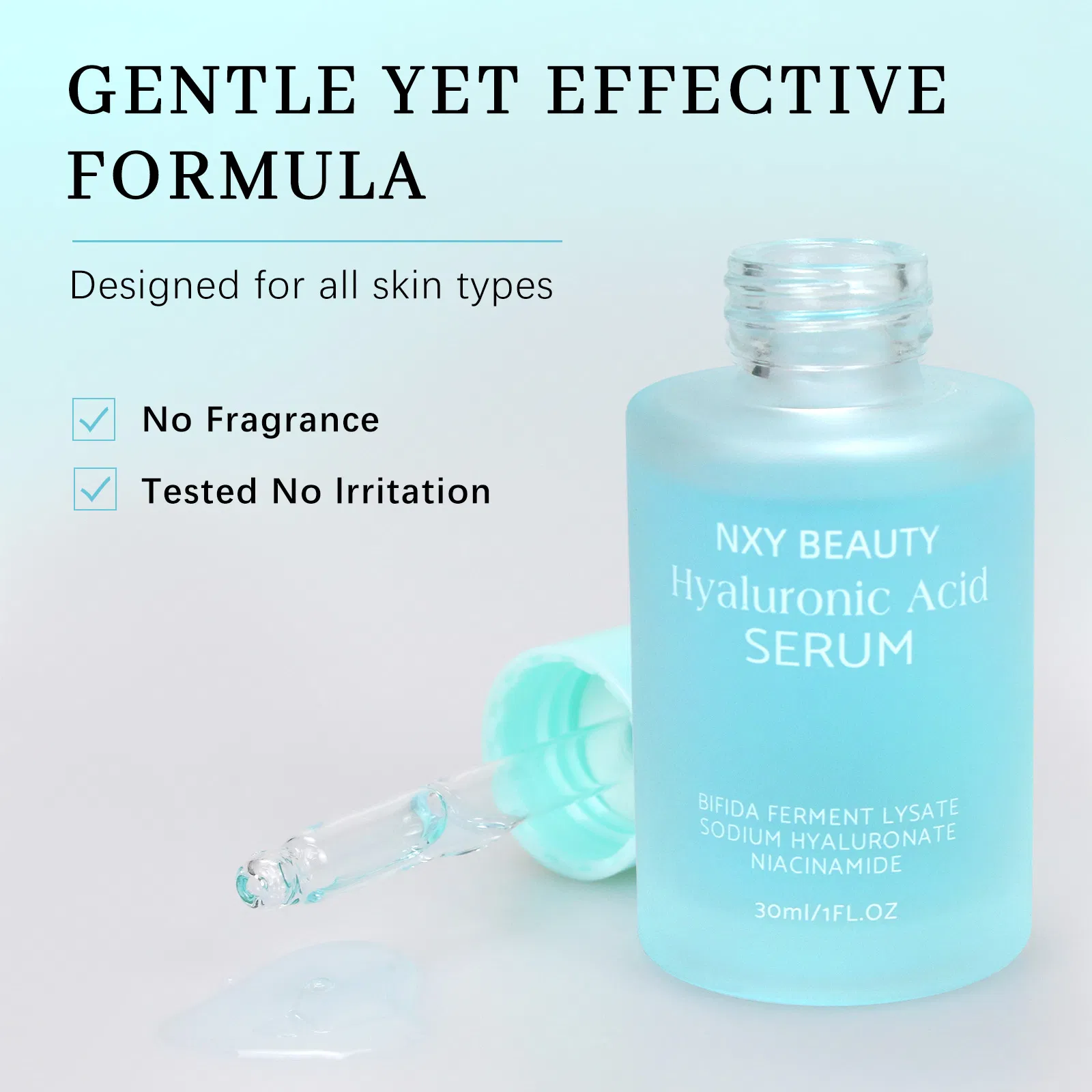 Anti-Aging Facial Moisturizing Essence Brighten Skin Reduce Fine Lines Hyaluronic Acid Serum