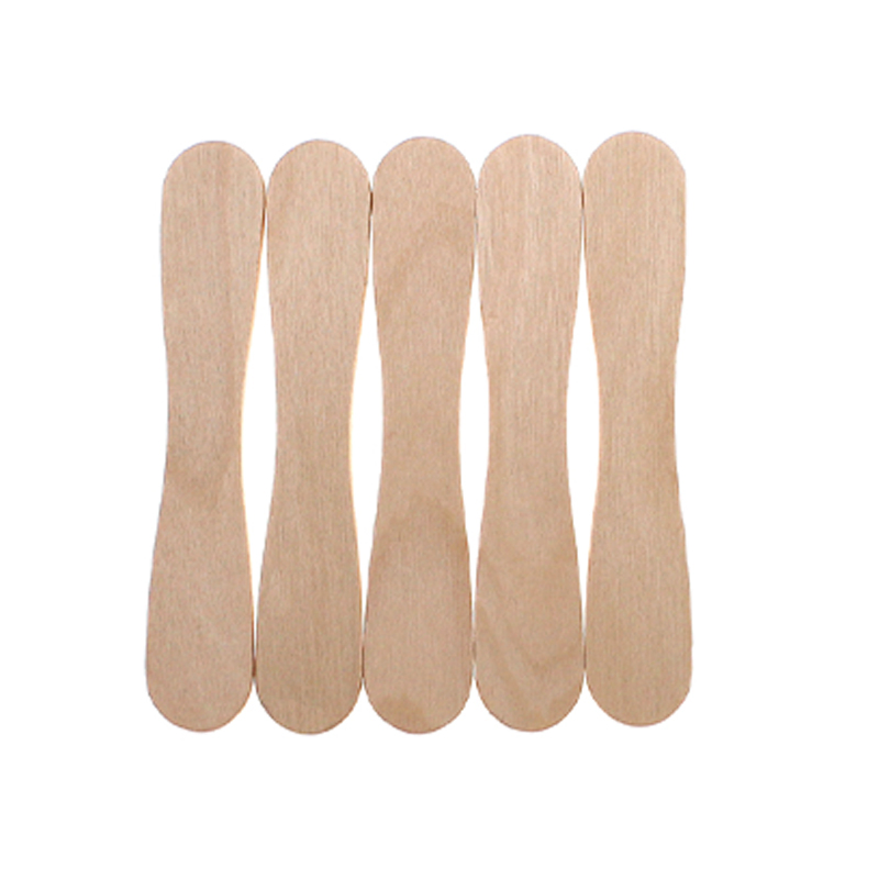 Birch Wood Natural Color Ice Cream Spoon Made in China