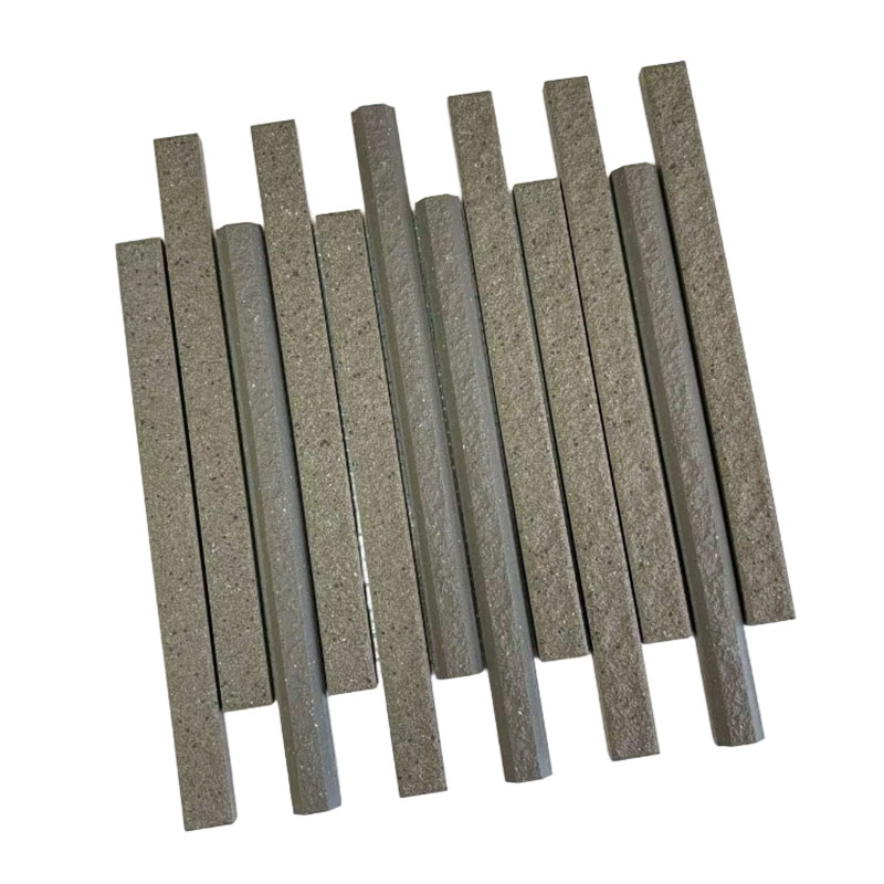 Villa Grey Tiles Mosaic Trim Fashion Artificial Stone Porcelain Ceramic Wall Tile