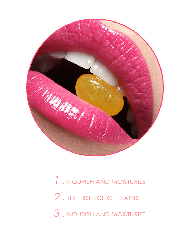 OEM Private Label Lip Care Product Factory Customizable Moisturizing Rose Plant Extract Collagen Lip Mask