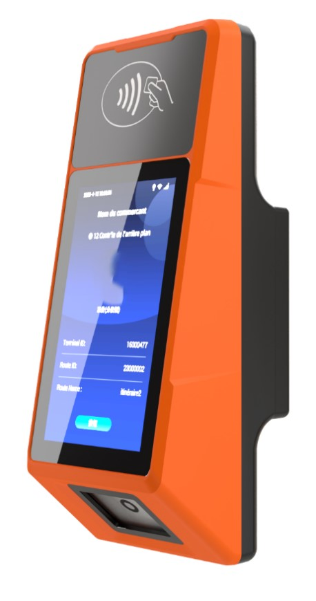 5.5-Inch TFT LCD Display with 1280*720 Resolution for Linux Bus Validator