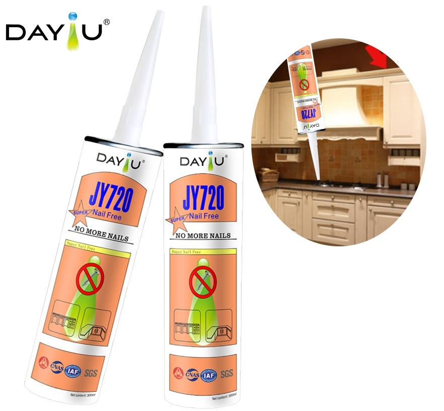 One Component Adhesive Fast Positioning Nail-Free Adhesive for Advertising Signboards