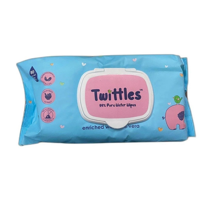 80PCS OEM High-Quality Popular Customizable Wet Wipes for Baby