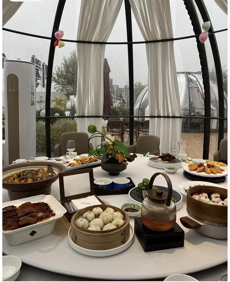 New Product Clamping House Transparent Prefab Dome Bubble Tent Star Room