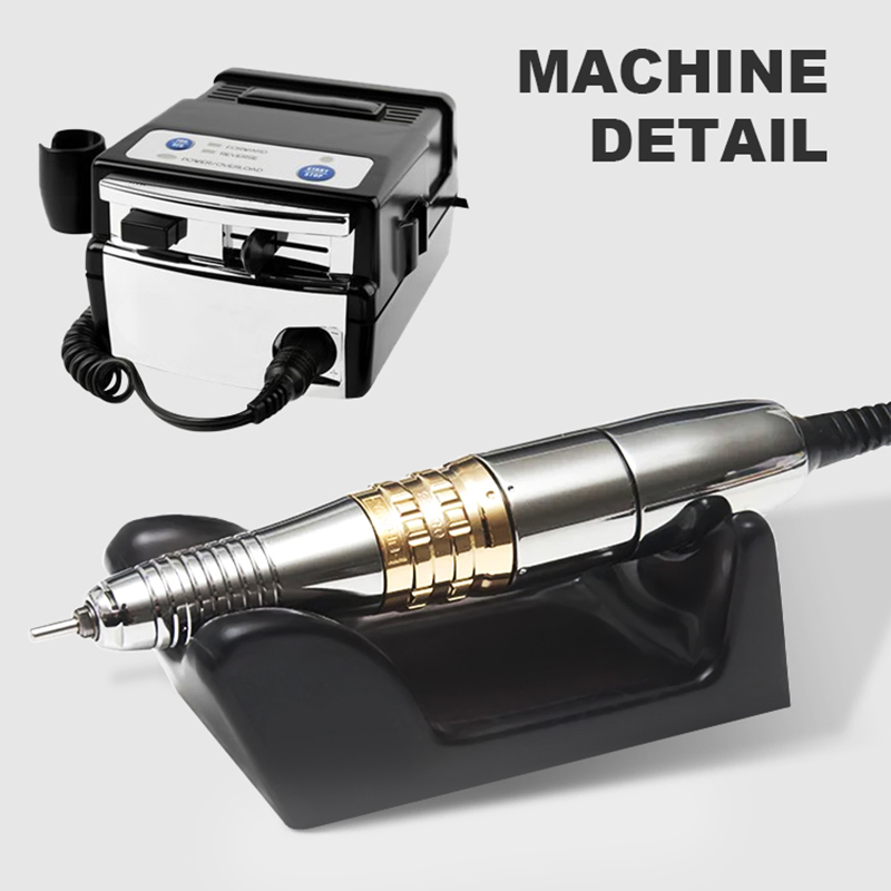 at-ND-182 Portable Dental Handpiece Super Perceuse Ongles Up200 Switch Foot Nail Drill