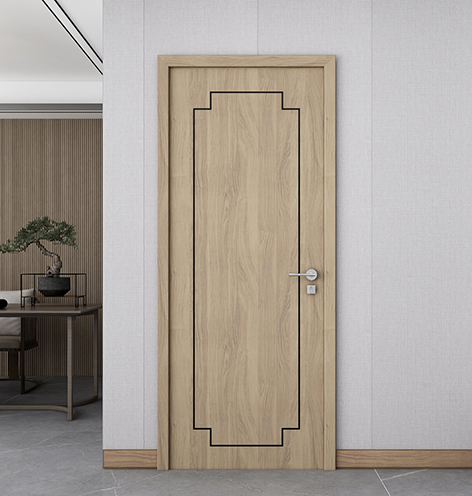 All-Weather Film-Coated WPC Door for Interior Use in All Climates