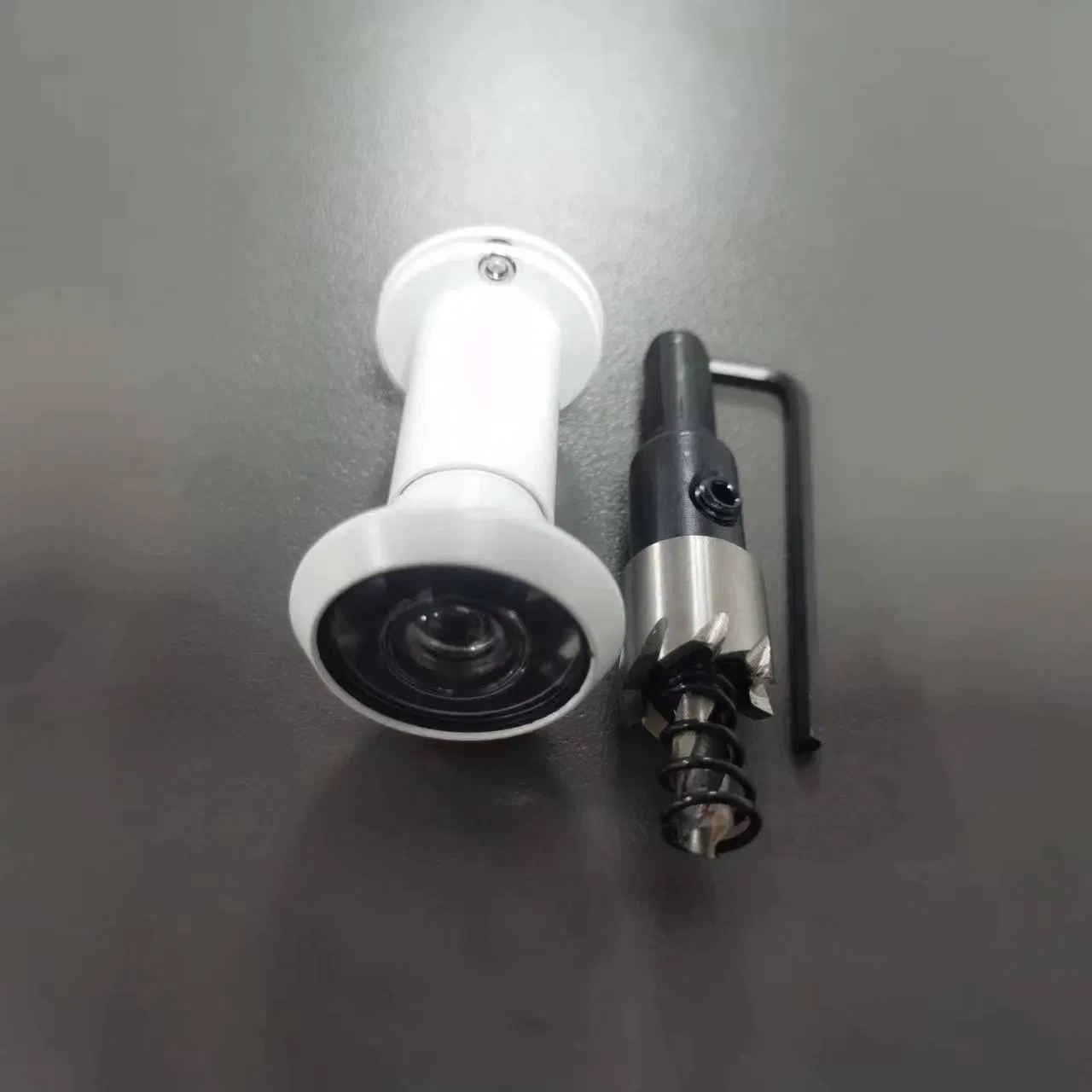 220-Degree Door Viewer Peephole with Heavy Duty Rotating Privacy Cover