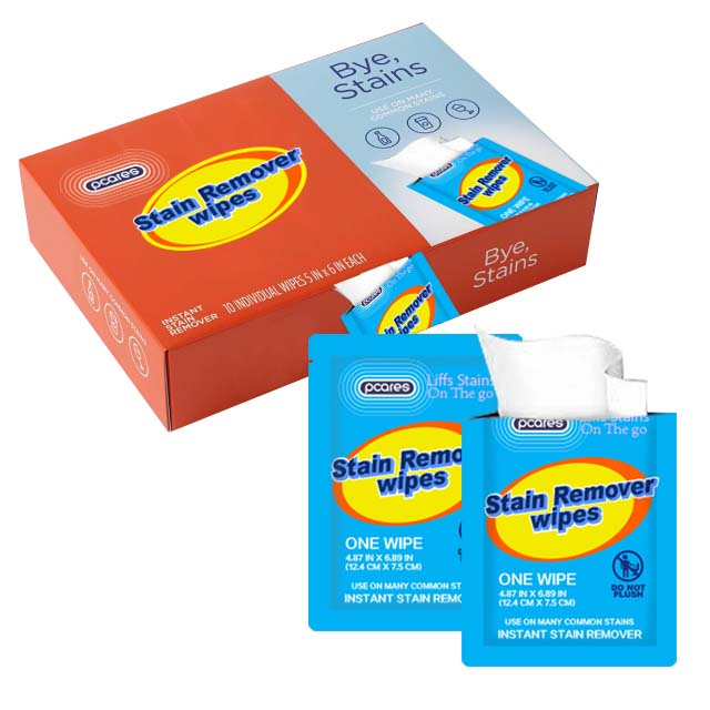 Clothes Fabric Silk Stain Removal Coffee Mud Instant Cleaner Wet Wipes