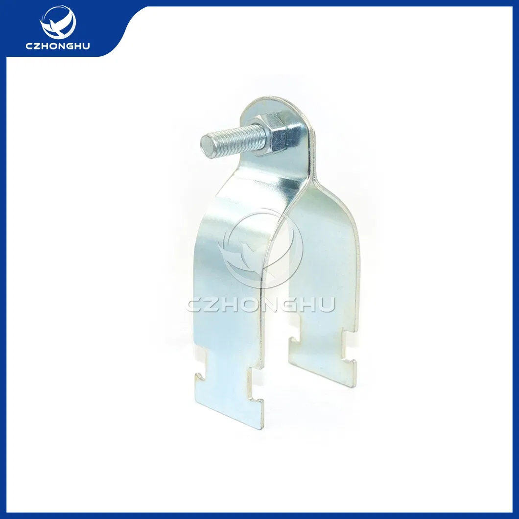 Хомут для кабельного лотка Czhonghu, оцинкованная сталь