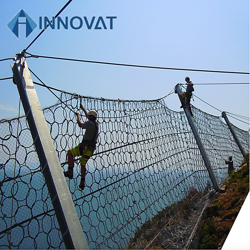 Rockfall Netting Flexible Slope Security Screen Wire Mesh Protective Netting
