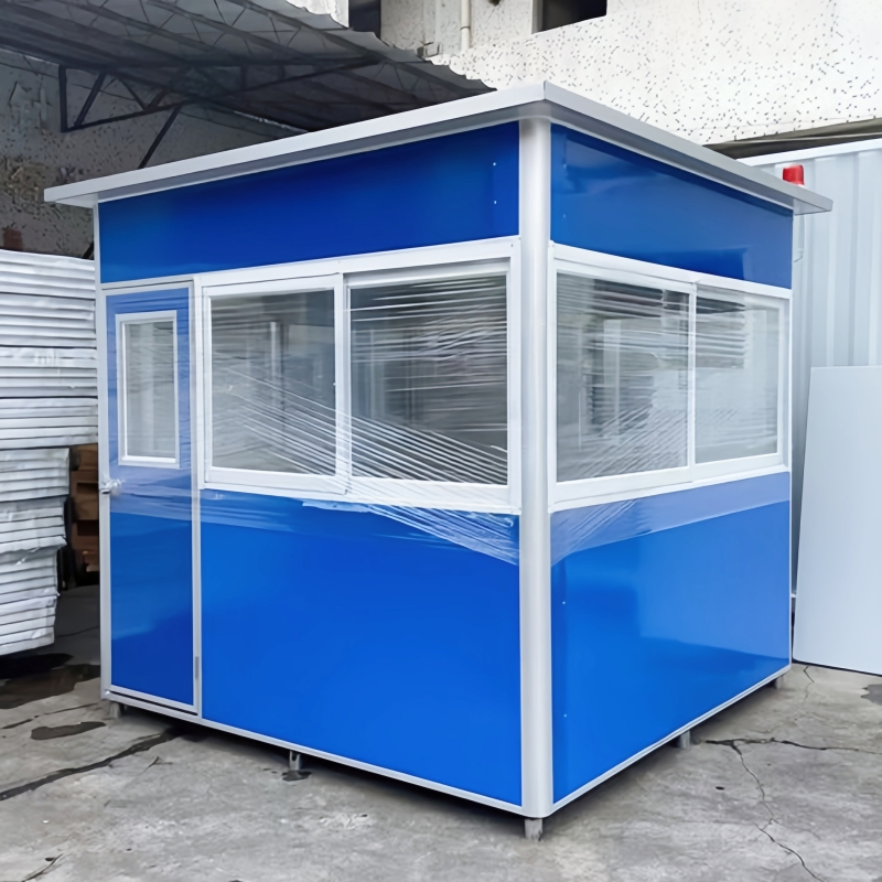 Factory Direct Sale Prefab Portable Luxury Large Space Innovative Mobile Security Guard House with Customizable Design and Colors