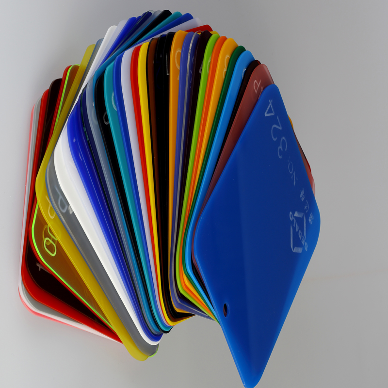 Blue Color Cast Acrylic Sheet Also Called Acrylics, Plexiglass, Organic Glass, Perspex, PMMA Sheet