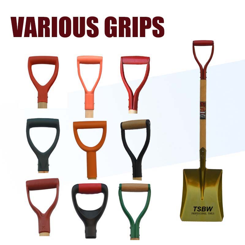 Short Wooden Handle Ecuador Tombo Brand Steel Digging Agricultural Tool Pala Shovel
