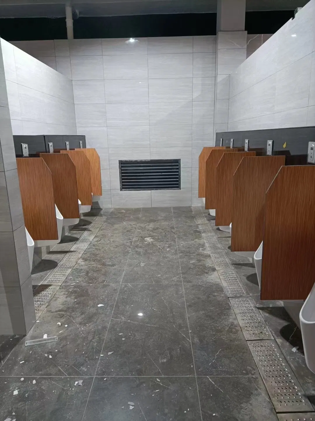 Compact Laminate Shopping Mall Public Toilet Cubicle