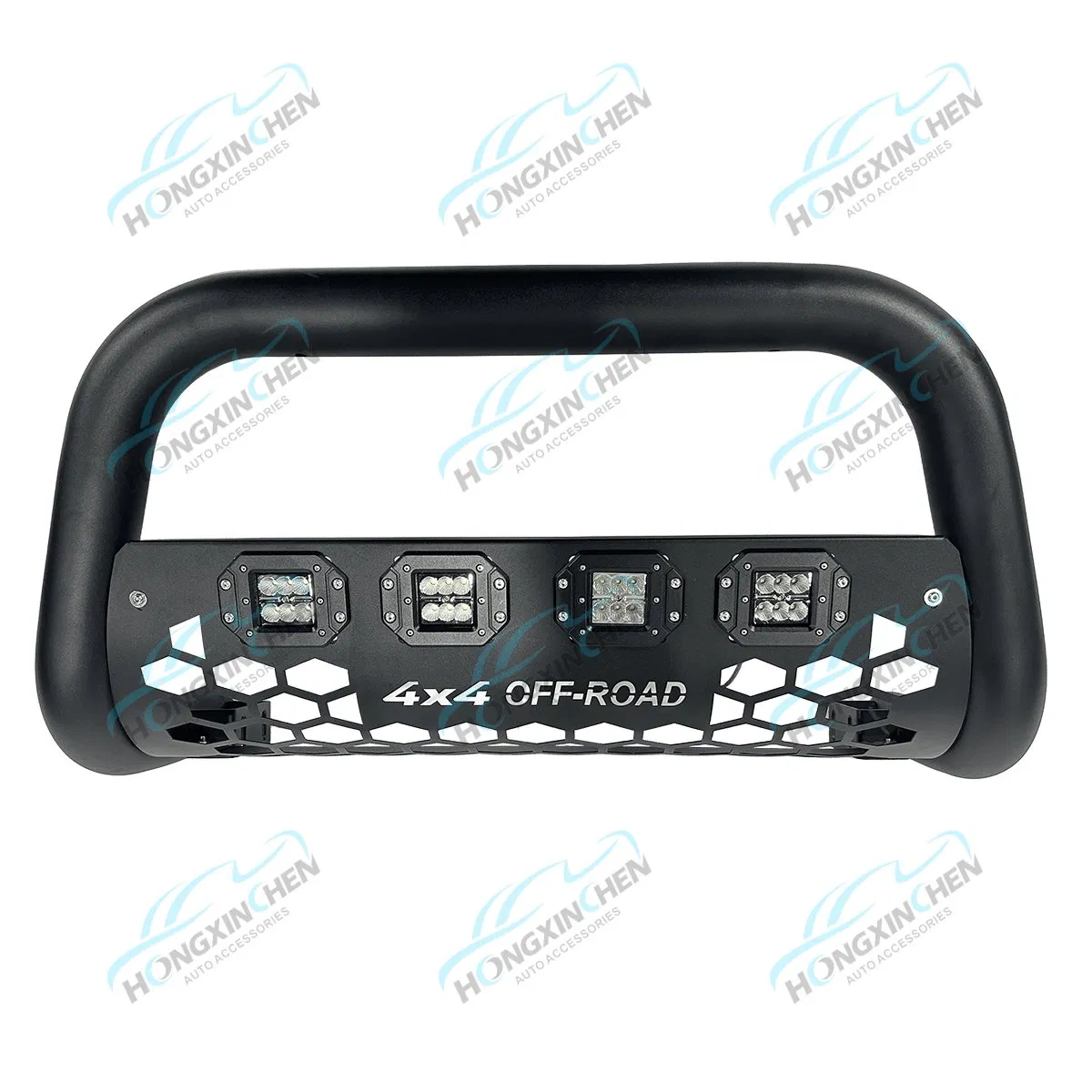 Решетка радиатора Premium Black Steel для Toyota Hilux и Nissan Navara 2015