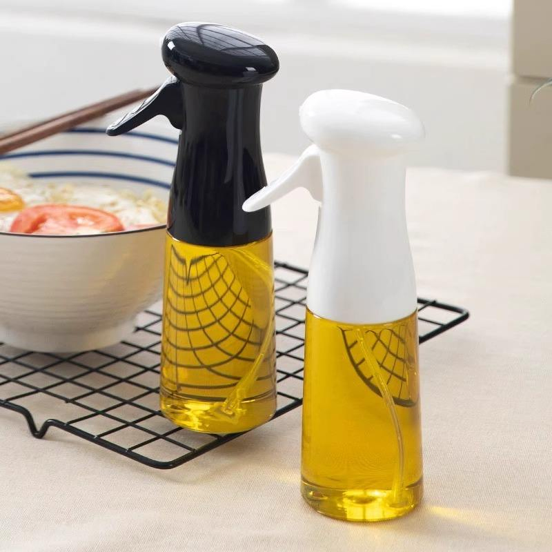 Kitchen Gadgets Oil Fine Mist Sprayer 200ml Glass Olive Oil Vinegar Mister Container Sprayer