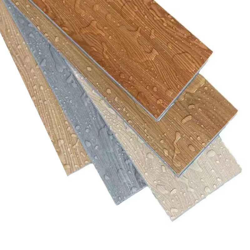 Fireproof Waterproof Eco Friendly Wood Grain PVC Vinyl Flooring Spc Flooring