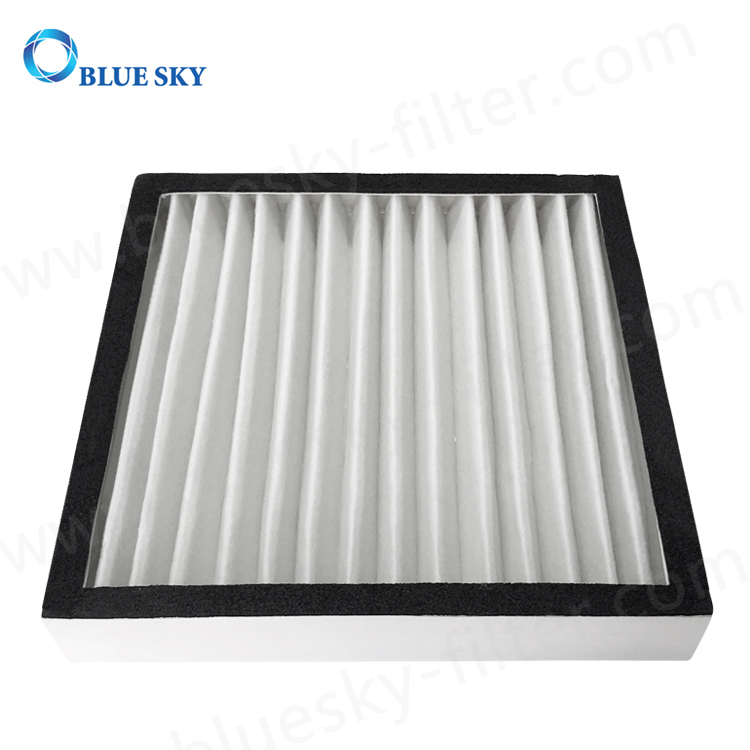 293X293X50mm White Paper Frame Cotton Air Purifier Filter Replacements for Air Purifeir Parts