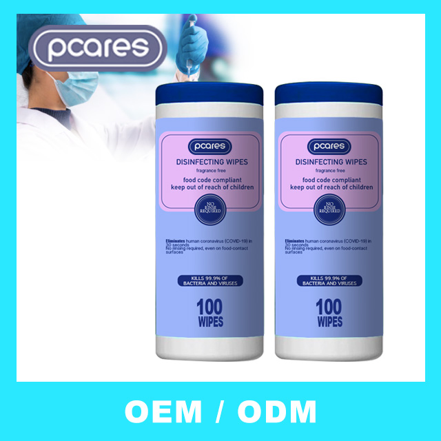 Eco-Friendly Customizable Solutions Sanitizer Disinfectant Cleaning Wet Wipes for Wipes Manufacturer