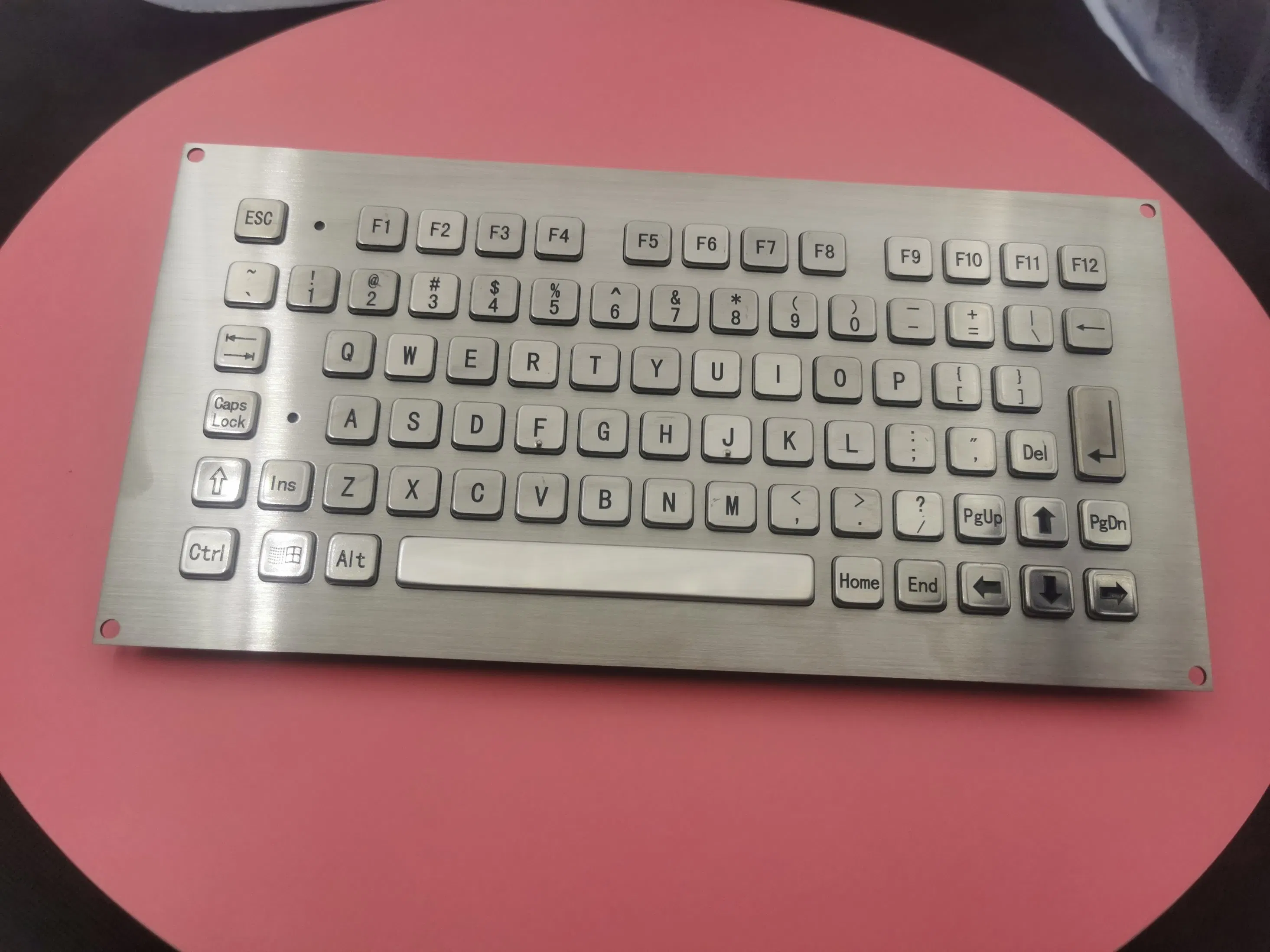 Durable Waterproof Metal Keyboard for Kiosk and ATM Applications