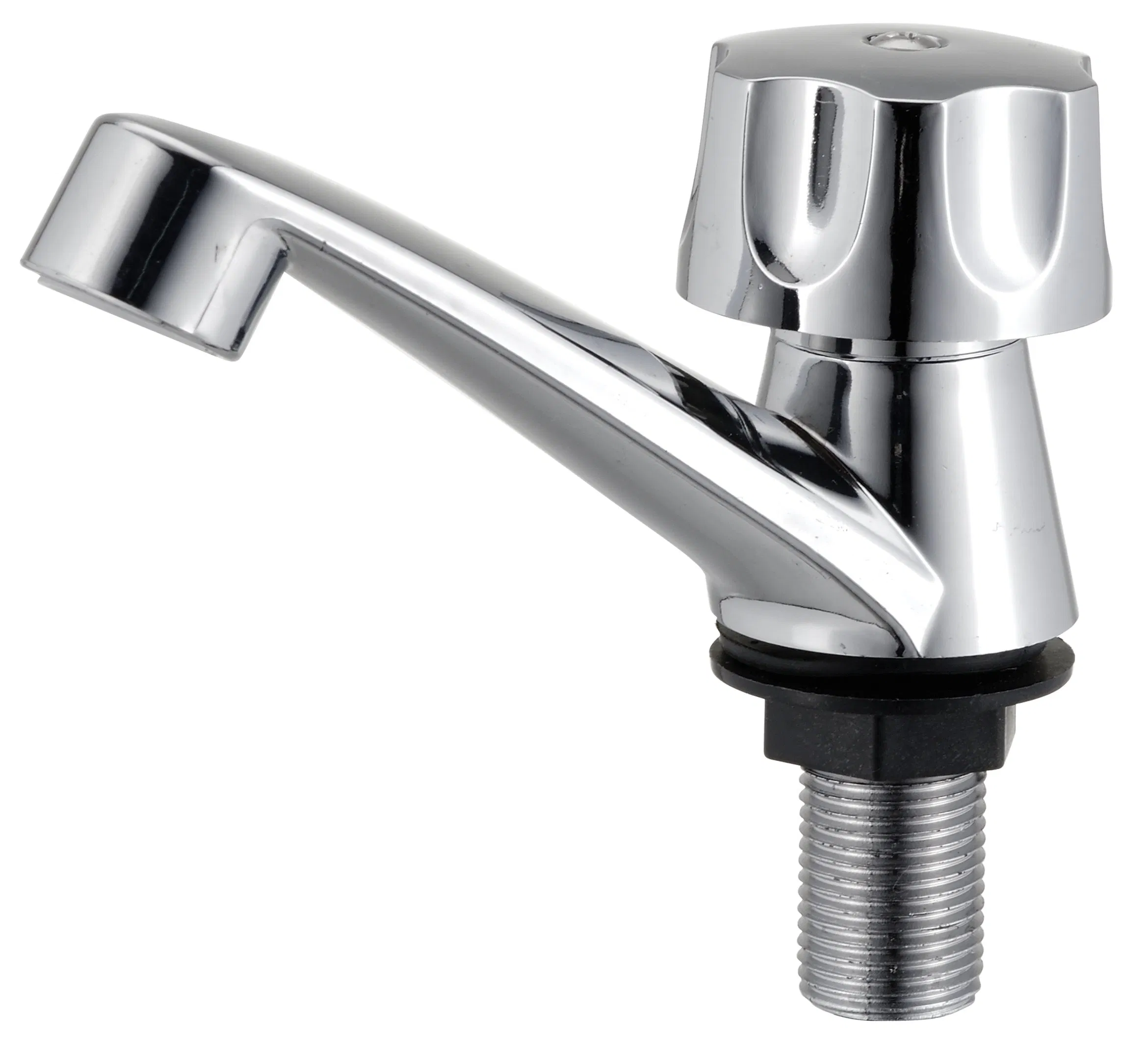 Chrome Plating Plastic Water Tap Cold Water for Basin Faucet Hg-S03