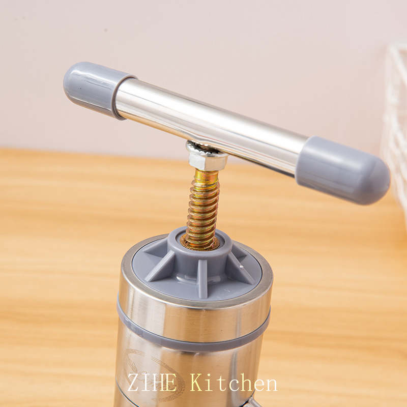 Home Manual Hand Crank Stainless Steel Noodle Press Handmade Noodle Machine