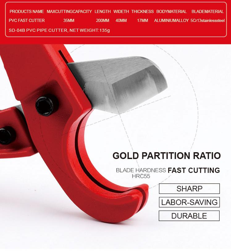 Portable PPR/PVC Pipe Cutter