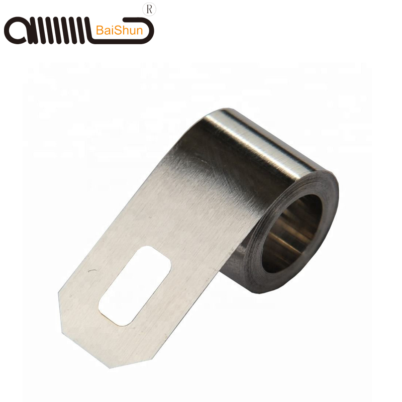 High Service Life Scroll Winding Stainless Steel Metal Coil Flat Spiral Constant Force Return Spring for Roller Mechanism