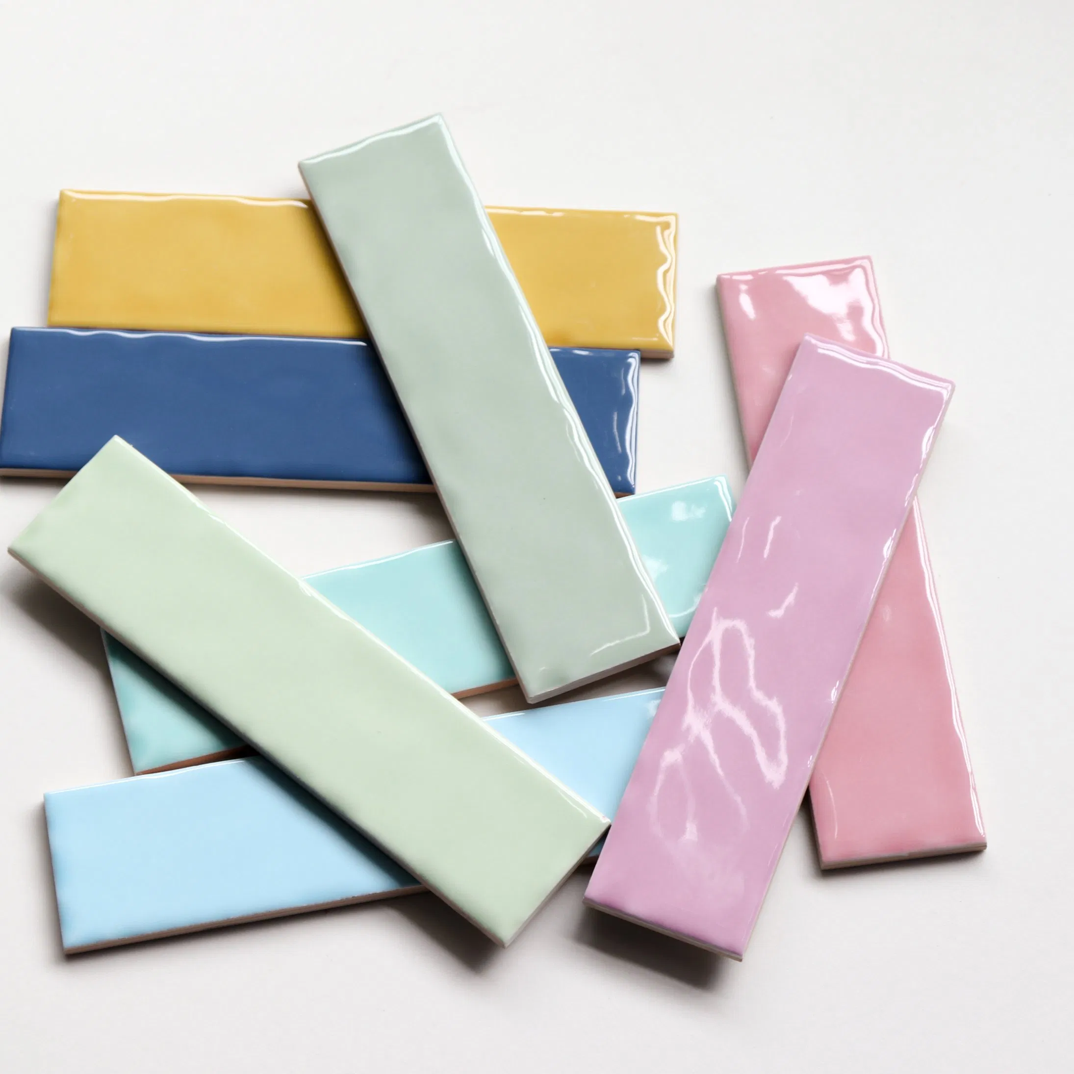 Chinese Factory 50X200mm Ceramic Subway Wall Tile for Home Hotel Restaurant School Decoration