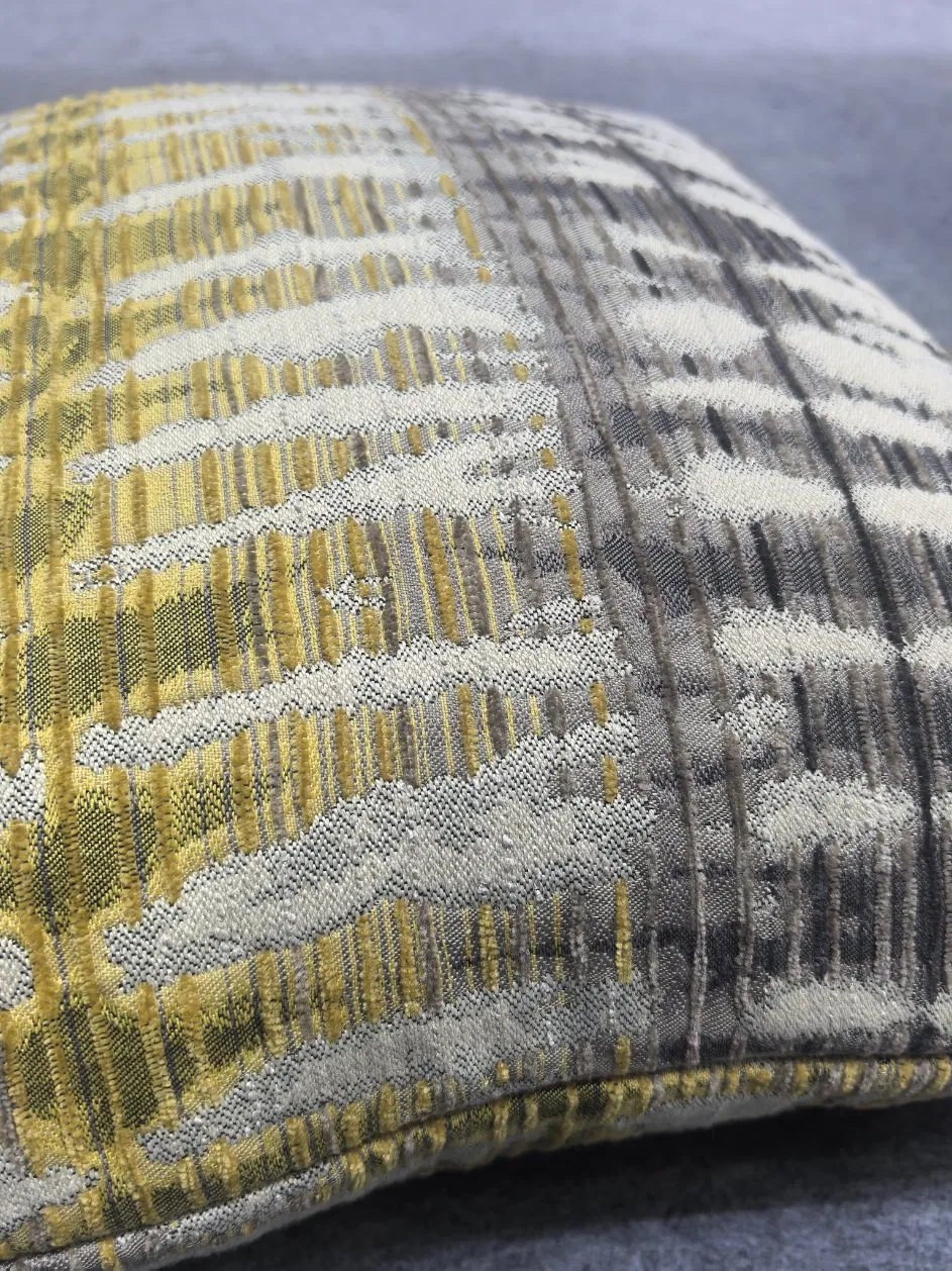 Chenille Jacquard Cushion with High Fabci Weight Anti Slip Sofa Cushion Cover