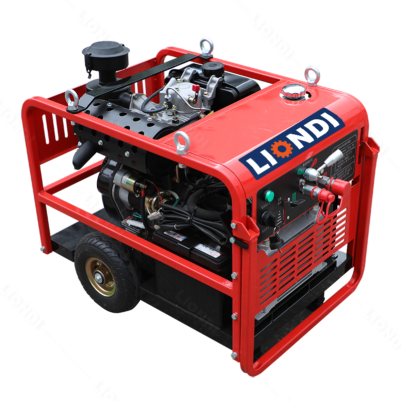 Stable Output Hydraulic Power Units Portable Mini Hand Push Hydraulic Station
