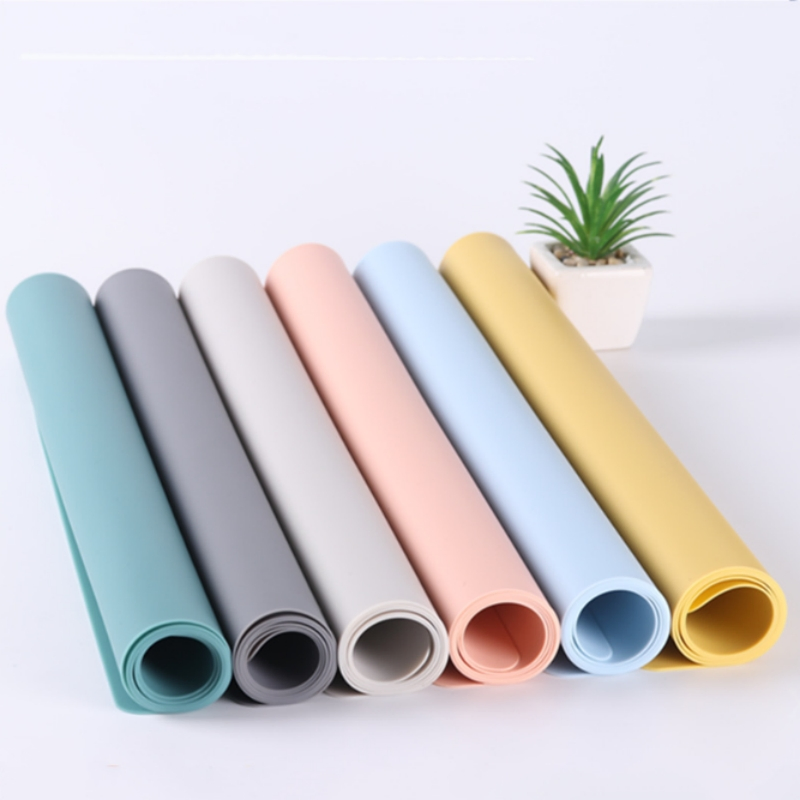 Food-Grade Silicone Table Mats: Multi-Color, Waterproof & Oil-Resistant