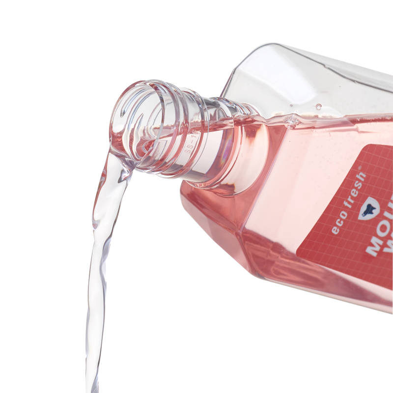OEM 250ml Natural Organic Teeth Whitening Bad Breath Reduce Travel Size Portable Fruit Mint Flavor Mouthwash