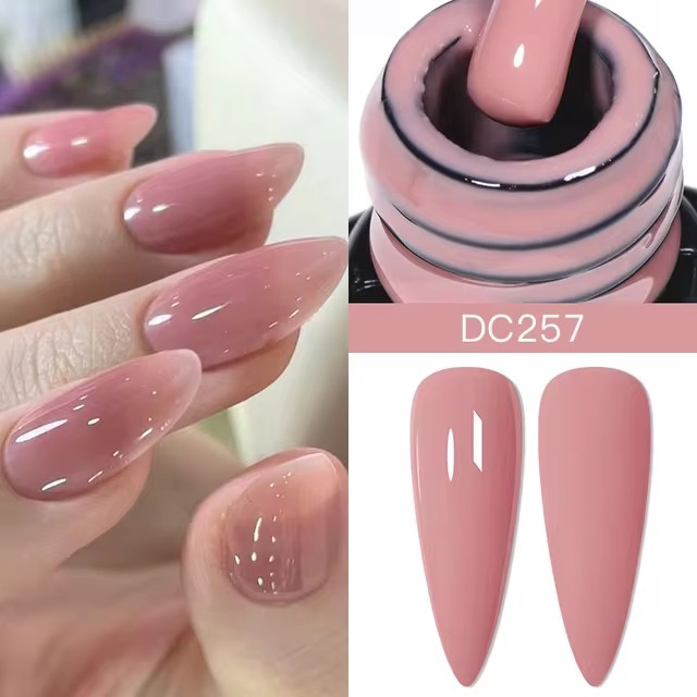 Hema Tpo Free High Quality Light Color Liquid Builder UV Gel Custom Logo Wholesale Jelly Extension Gel