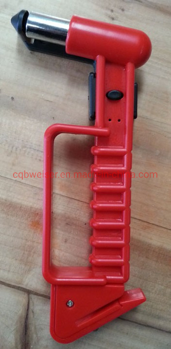 Anti-Theft Sound and Light Alarm Car Emergency Escape Hammer