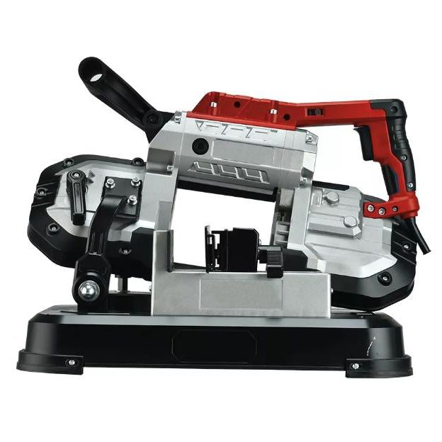 Portable Band Saw 5-Inch Variable Speed Handheld for Metal Wood PVC Cutting