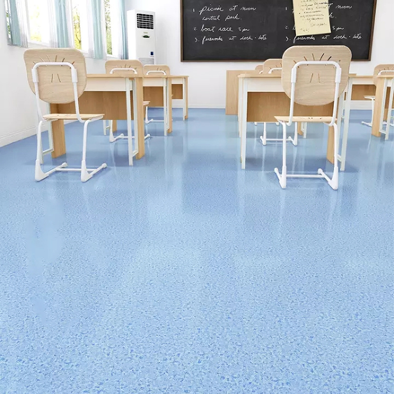 Противопожарное противоскользящее ПВХ покрытие для коммерческих помещений