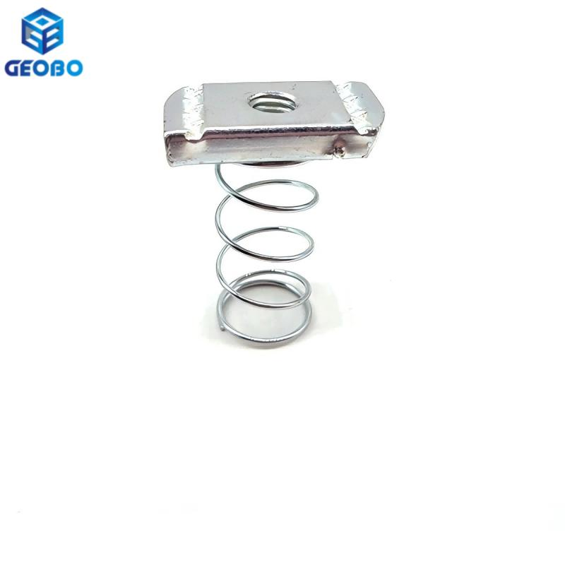 Solar Accessories Carbon Steel Stainless Steel Channel Spring Nut