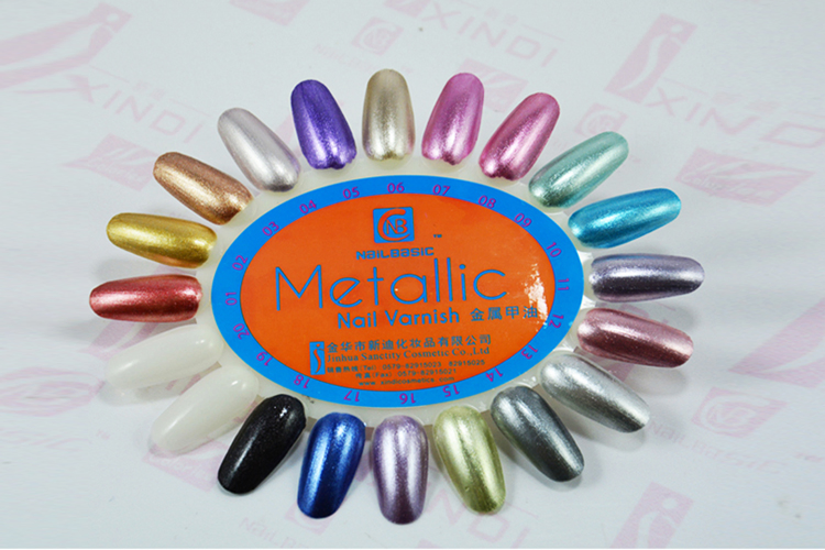 Metal Effect Quick Dry Nail Polish Nail Varnish