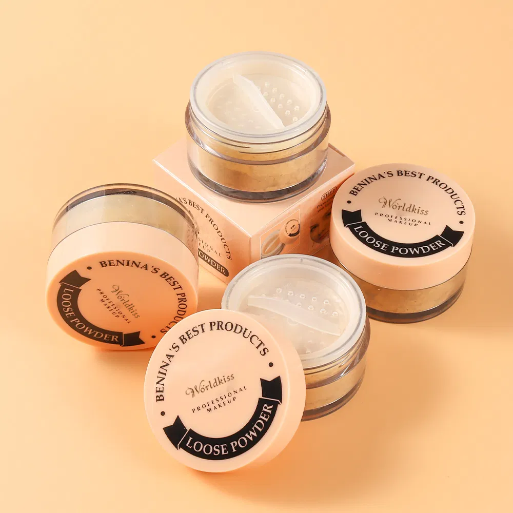 New Design Professional Makeup Oil Control Long Lasting Loose Setting Powder