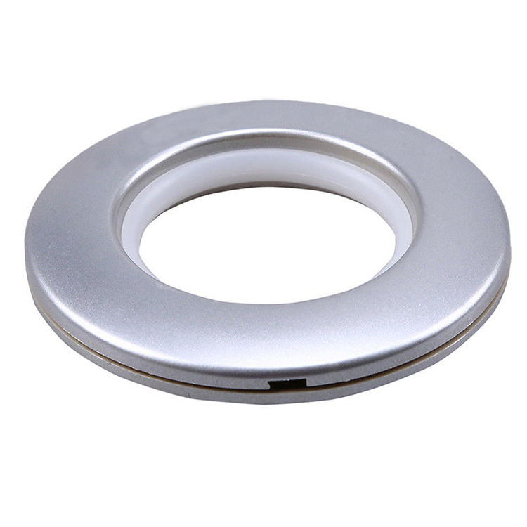 Window Eyelet Curtain Accessory Shower Plastic Clip Pole Rod Curtain Ring