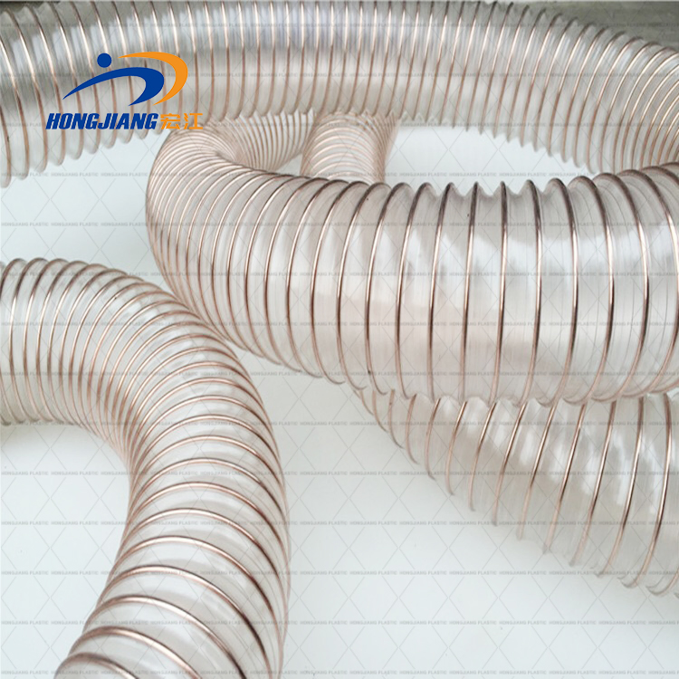 Ventilation Dust Collection Pipe 6 Inch Flexible PU Air Duct Hose