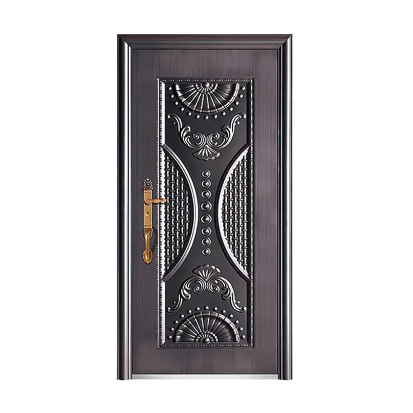 Genuine China Built Custom Color Personalized Stylish Steel Security Door