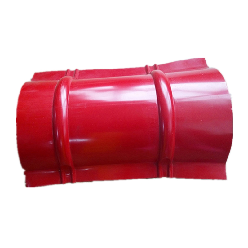 Blue Grey Ceramic Roofing Materials Clay Red Roof Ridge Tile