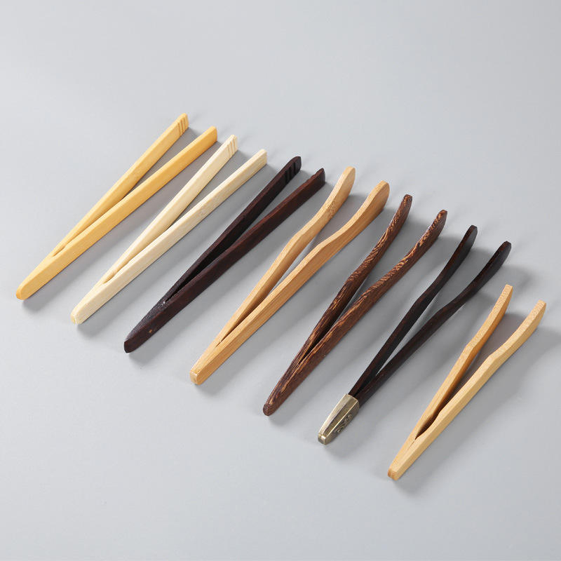 Wooden BBQ Tong for Home Cooking and Food Preparation